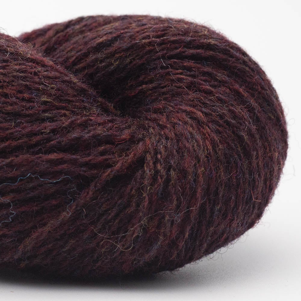 BC Garn Bio Shetland GOTS in 30 bordeaux-brown – Dunne wol voor duurzame creaties