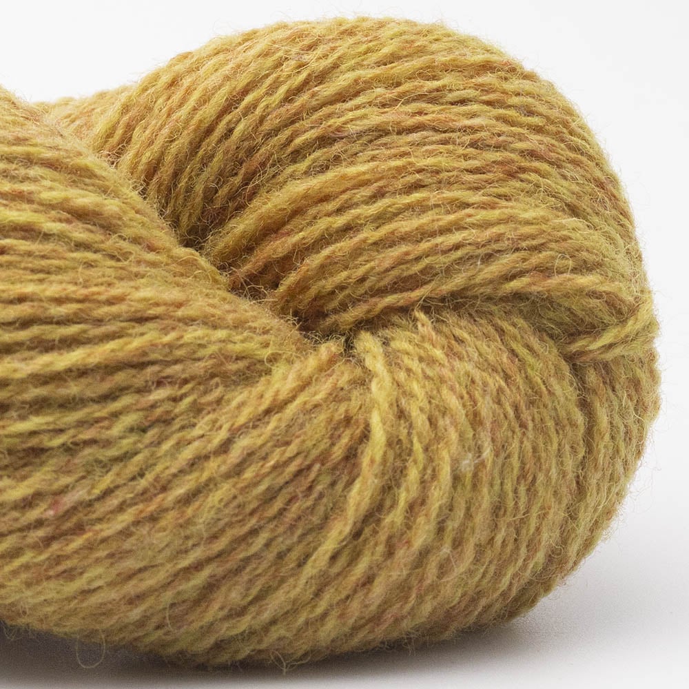 BC Garn Bio Shetland GOTS in 50 mustard – Biologische wol voor Fair Isle patronen
