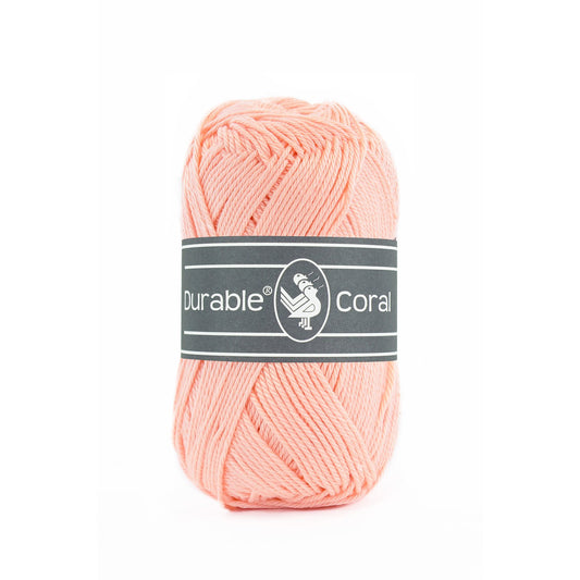 DURABLE Coral sokkengaren in 211 peach - perfect voor zomerse projecten