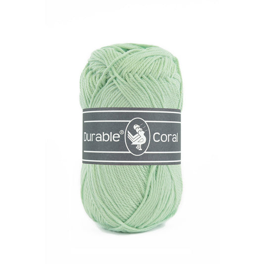 DURABLE Coral haakgaren in 2137 mint - ideaal voor amigurumi