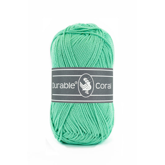 DURABLE Coral sokkengaren in 2138 pacific green - perfect voor zomerse projecten