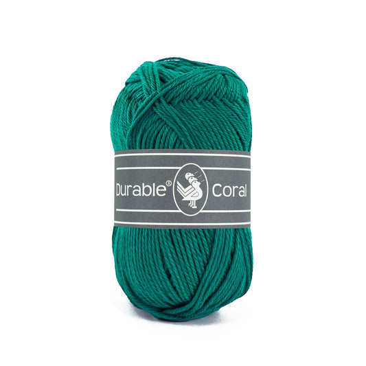 DURABLE Coral breigaren in 2140 tropical green - veelzijdig en hoogwaardig katoen