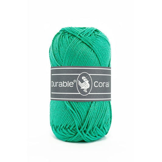 DURABLE Coral haakgaren in 2141 jade - ideaal voor gedetailleerde projecten