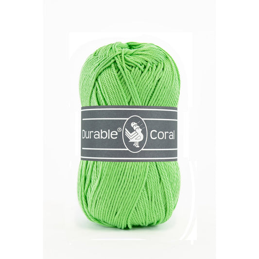 DURABLE Coral breigaren in 2155 apple green - veelzijdig en hoogwaardig katoen