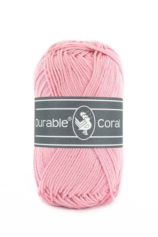 DURABLE Coral sokkengaren in 223 rose blush - perfect voor zomerse projecten