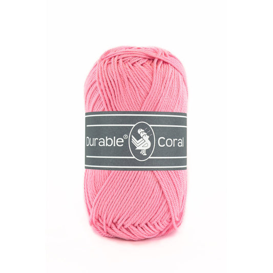 DURABLE Coral sokkengaren in 232 pink - perfect voor breien en haken