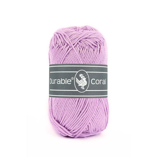 DURABLE Coral sokkengaren in 261 lilac - perfect voor breien en haken