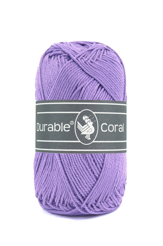 DURABLE Coral breigaren in 269 light purple - zacht en glanzend katoen