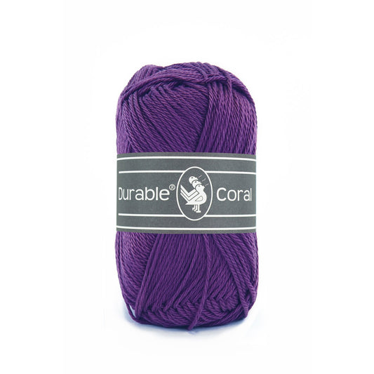 DURABLE Coral sokkengaren in 271 violet - perfect voor zomerse projecten
