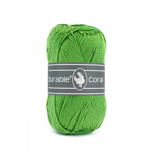 DURABLE Coral sokkengaren in 304 golf green - perfect voor zomerse projecten