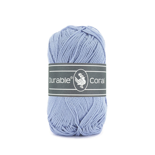 DURABLE Coral haakgaren in 319 blue - ideaal voor amigurumi