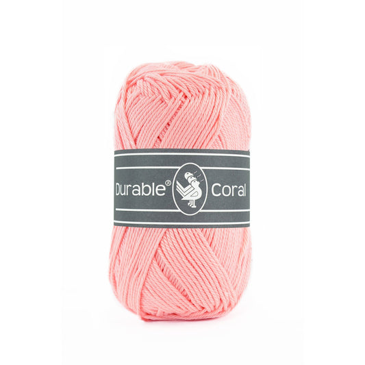 DURABLE Coral sokkengaren in 386 rosa - perfect voor breien en haken