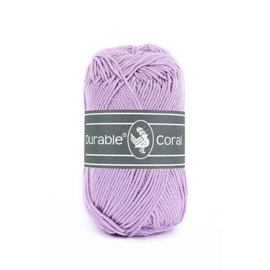 DURABLE Coral haakgaren in 396 lavender - ideaal voor amigurumi