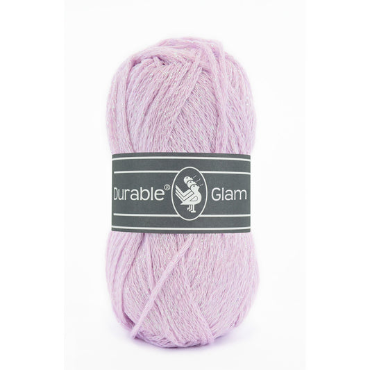 DURABLE Glam breigaren in Lilac - glimmend katoen-polyester mengsel