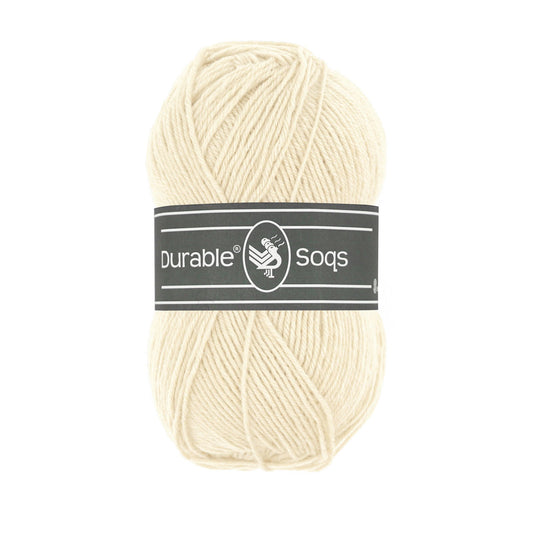 DURABLE Soqs in Cream - Ideaal voor kleding, dekens en knuffels