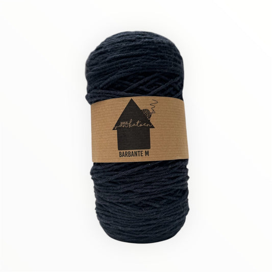 Huisje van Katoen Barbante M in Marine Blauw - 100% gerecycled katoengaren