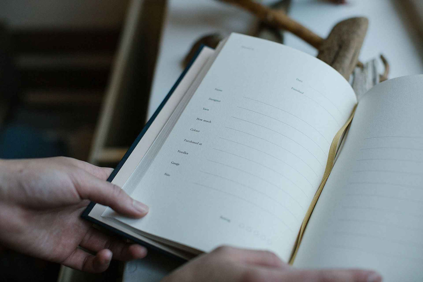 My Knitting Notes Terracotta