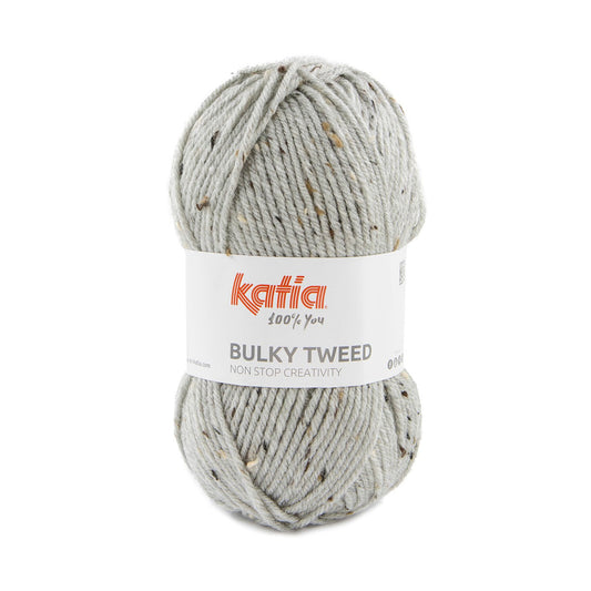 Katia Bulky Tweed breigaren in kleur 201 - ideaal voor het haken van dekens