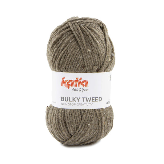 Katia Bulky Tweed breigaren in kleur 206 - ideaal voor warme truien