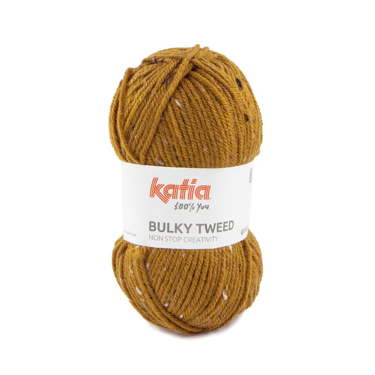 Katia Bulky Tweed breigaren in kleur 208 - perfect voor dikke dekens