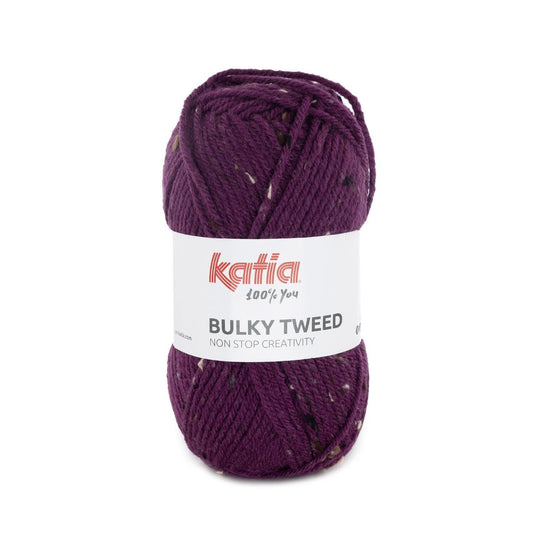 Katia Bulky Tweed breigaren in kleur 213 - perfect voor warme truien