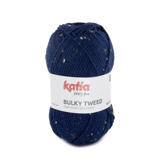 Katia Bulky Tweed breigaren in kleur 215 - ideaal voor dikke dekens