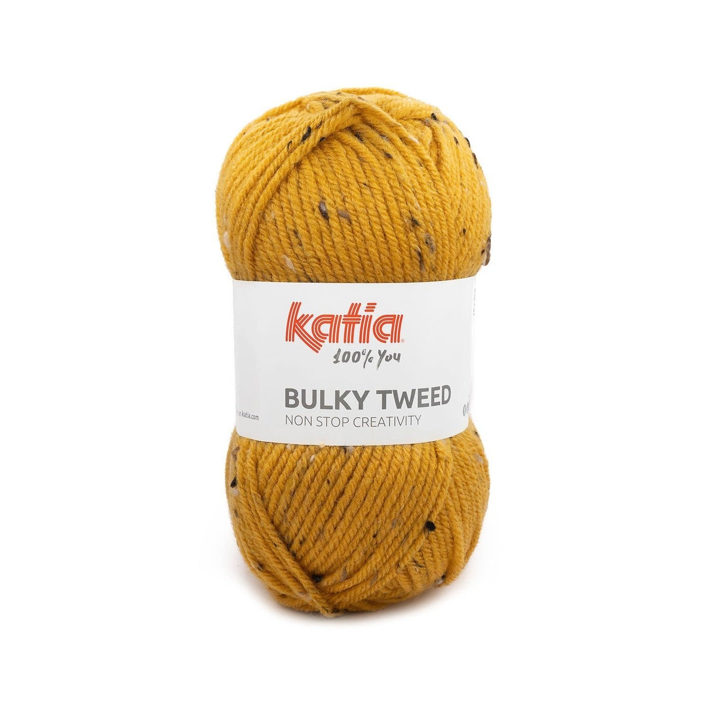 Katia Bulky Tweed breigaren in kleur 217 - perfect voor winterprojecten