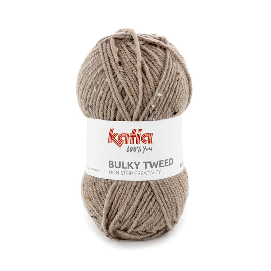 Katia Bulky Tweed breigaren in kleur 220 - ideaal voor warme truien