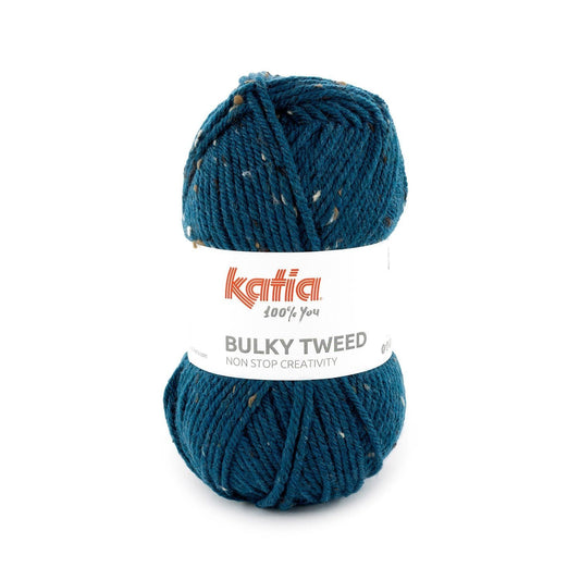 Katia Bulky Tweed breigaren in kleur 221 - perfect voor dikke dekens