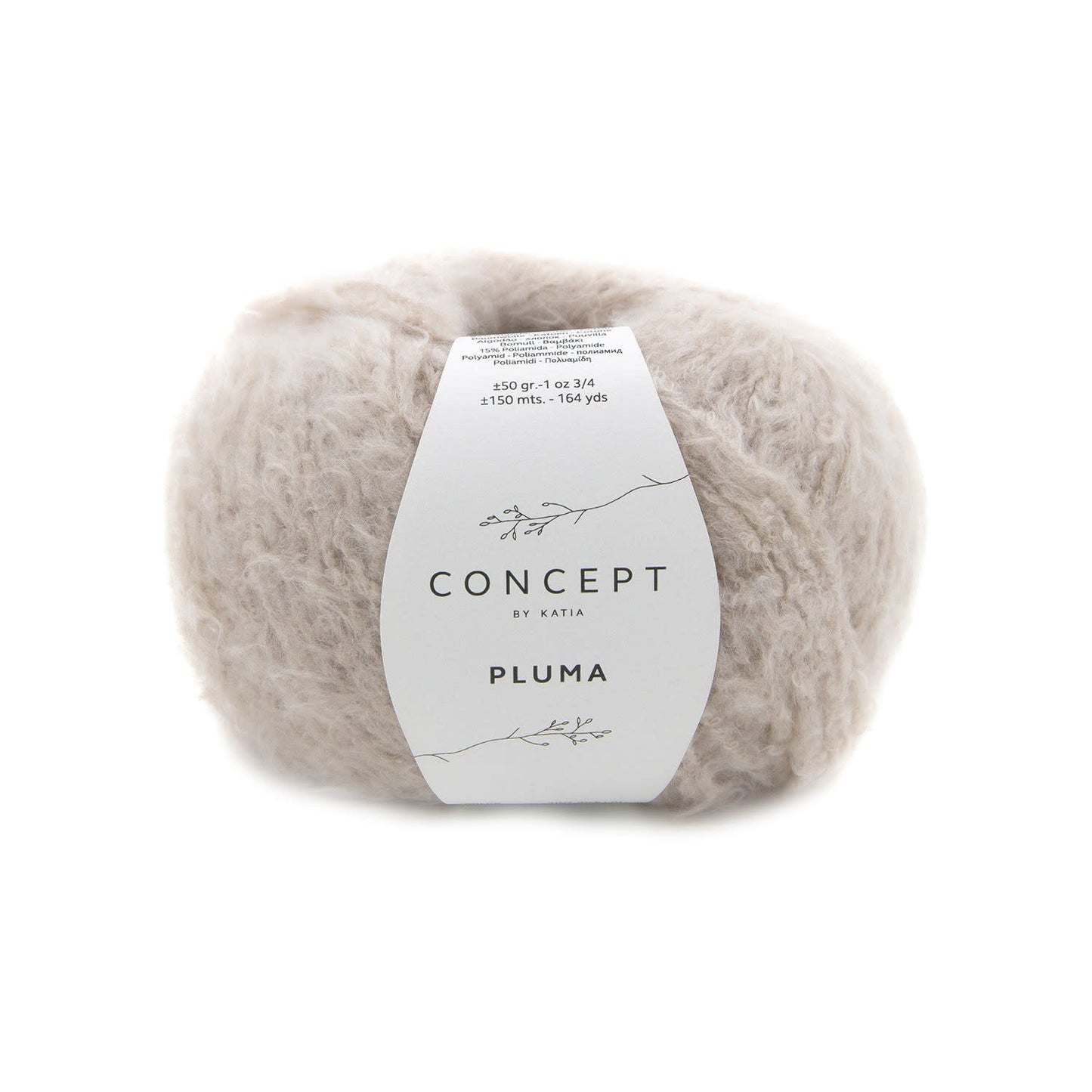 Katia Concept Pluma in 72 bleekrood - zachte textuur voor comfortabele kleding