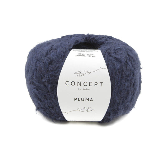 Katia Concept Pluma in 80 donker blauw - zachte touch voor comfortabele kleding