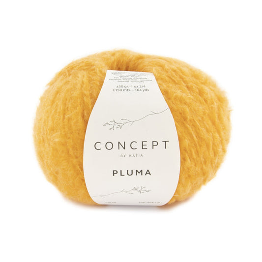 Katia Concept Pluma in 83 oranje - zacht en comfortabel voor het hele gezin