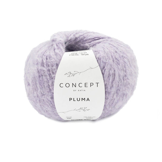 Katia Concept Pluma in 90 mauve - zachte touch voor comfortabele kleding