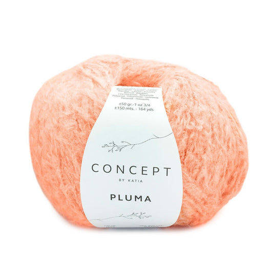 Katia Concept Pluma in 93 zalm - perfect voor zachte truien