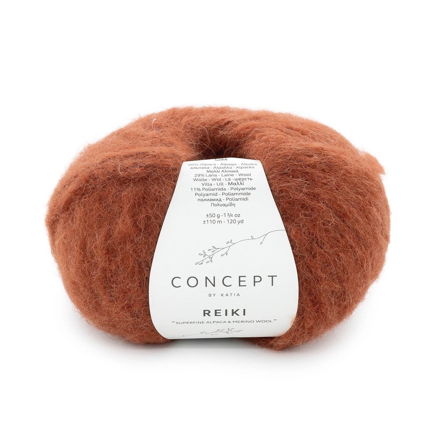 Katia Concept Reiki breigaren wit - luxe Alpaca Merinowol mengsel