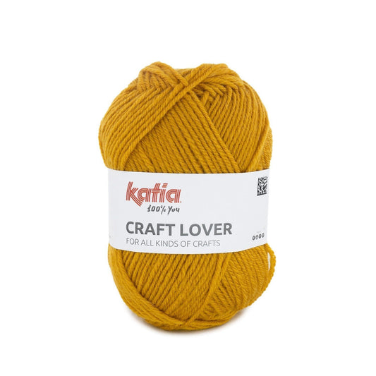 Katia Craft Lover breigaren oker - perfect voor kleurrijke projecten