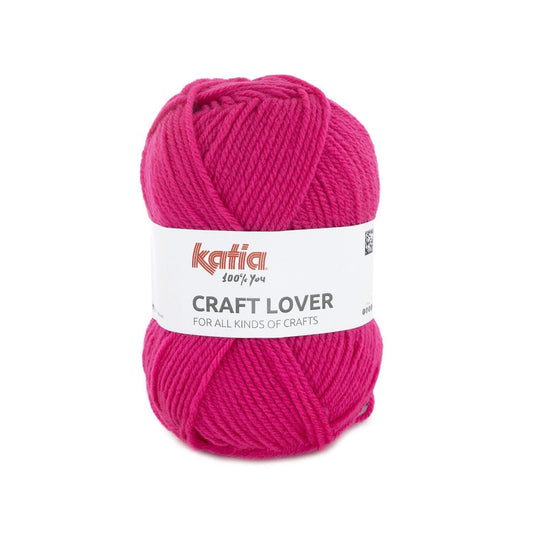 Katia Craft Lover breigaren fuchsia - ideaal voor beginners en ervaren handwerkers