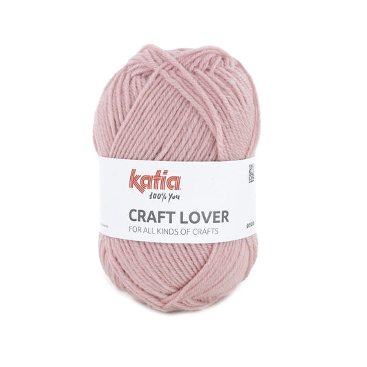 Katia Craft Lover haakgaren mediumroze - unieke stukken met een persoonlijke touch
