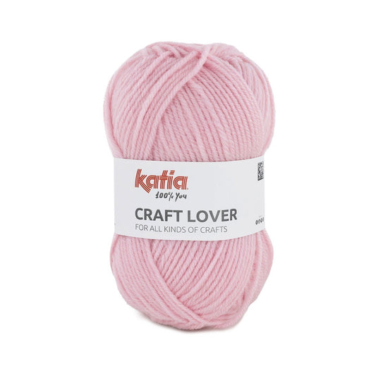Katia Craft Lover sokkengaren kaugomroze - perfect voor kleurrijke dekens