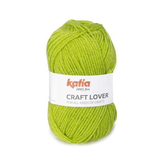 Katia Craft Lover sokkengaren limoen - eenvoudig te combineren met andere kleuren