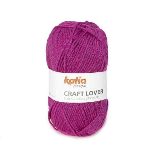 Katia Craft Lover haakgaren magenta - unieke stukken met een persoonlijke touch