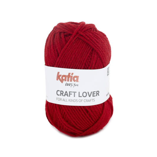 Katia Craft Lover haakgaren rood - warmte en zachtheid voor al je projecten