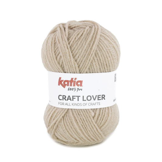 Katia Craft Lover haakgaren beige - ideale basis voor al je creaties