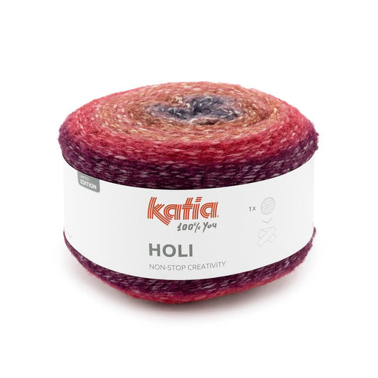Katia Holi breigaren kleur 502 – speels en warm gemêleerd garen voor winterprojecten