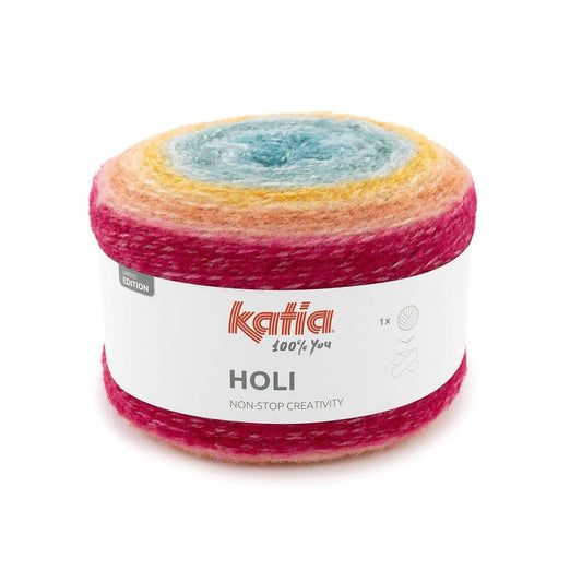 Katia Holi breigaren kleur 505 – speels en warm gemêleerd garen voor winterprojecten