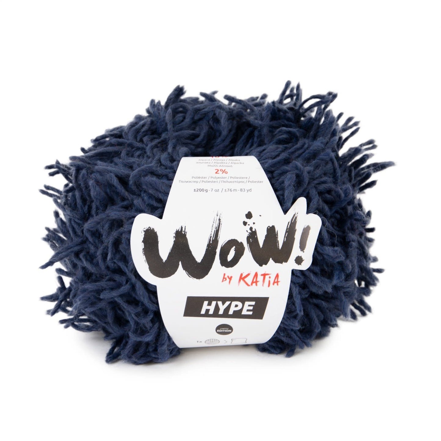 Katia WOW! Hype breigaren in Jeans - perfect voor warme trui's en sjaals