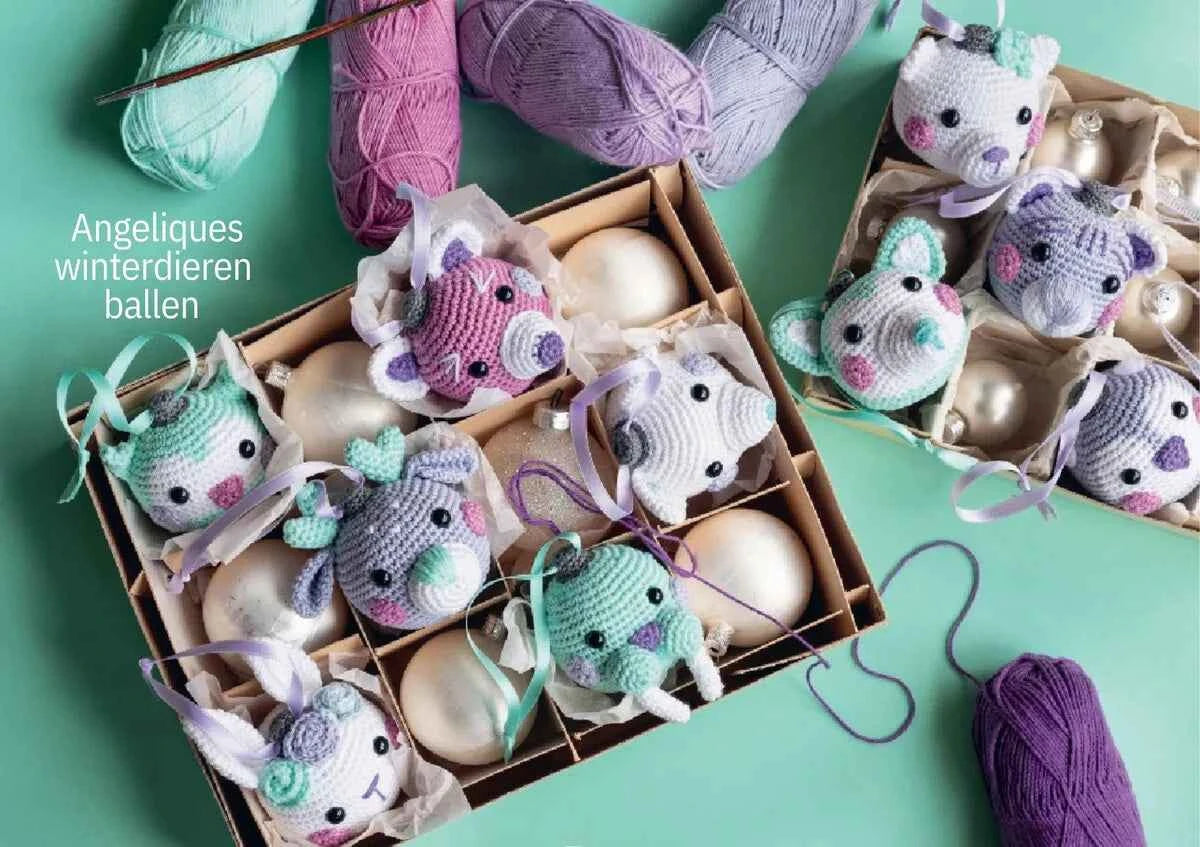Kerstballen breien en haken