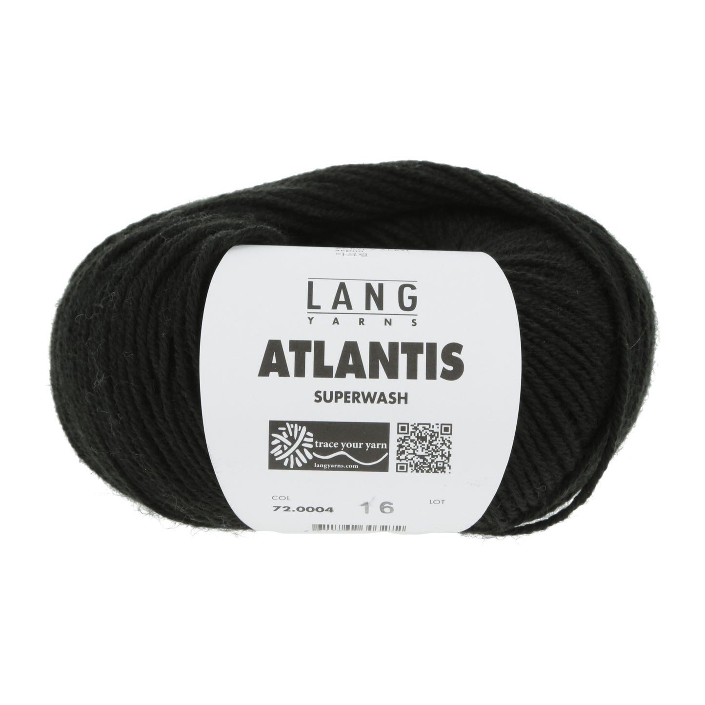 Lang Yarns Atlantis breigaren zwart - veelzijdig breigaren voor diverse projecten