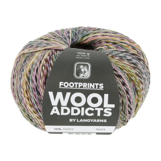 LANG Yarns Footprints sokkenwol kleur 2 - duurzaam garen voor zomerse trui's