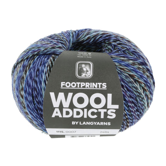 LANG Yarns Footprints sokkenwol kleur 8 - duurzaam en comfortabel voor sokken